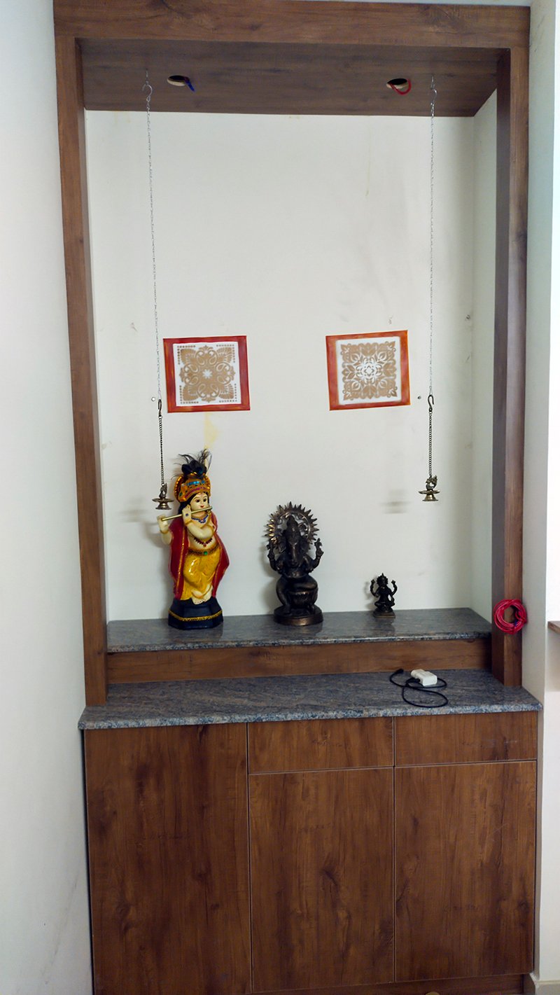 Pooja Room Cabinet Design Omr